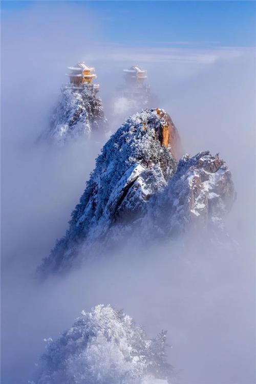 雪后的名山大川美成了国画的模样你最喜欢哪一座