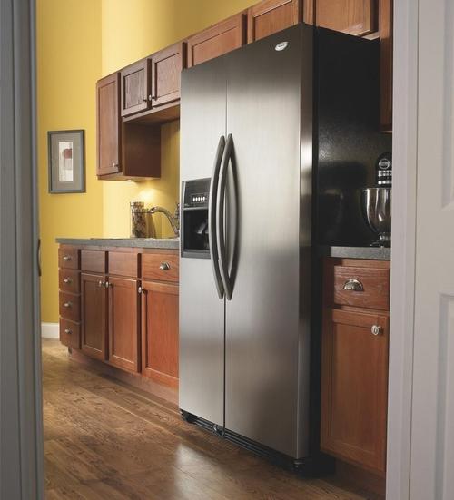 大型对开门冰箱图片效果图