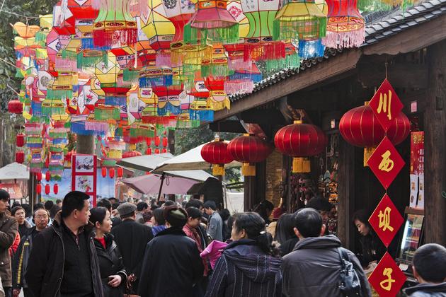 成都风土人情 图片来源:视觉中国