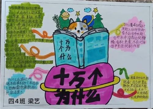 学习的同时积极阅读课外书把自己在课外书上收获的知识做成手抄报
