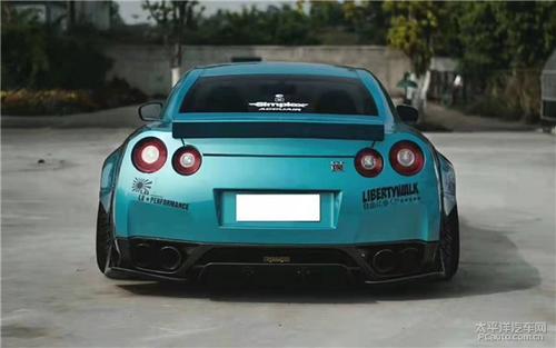 李洋分享日产gtr改装airbft气动避震低姿态魅力展示