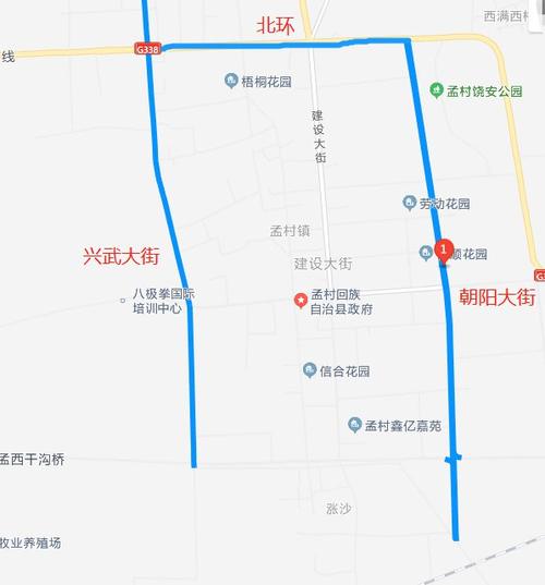 沧州限号区域地图