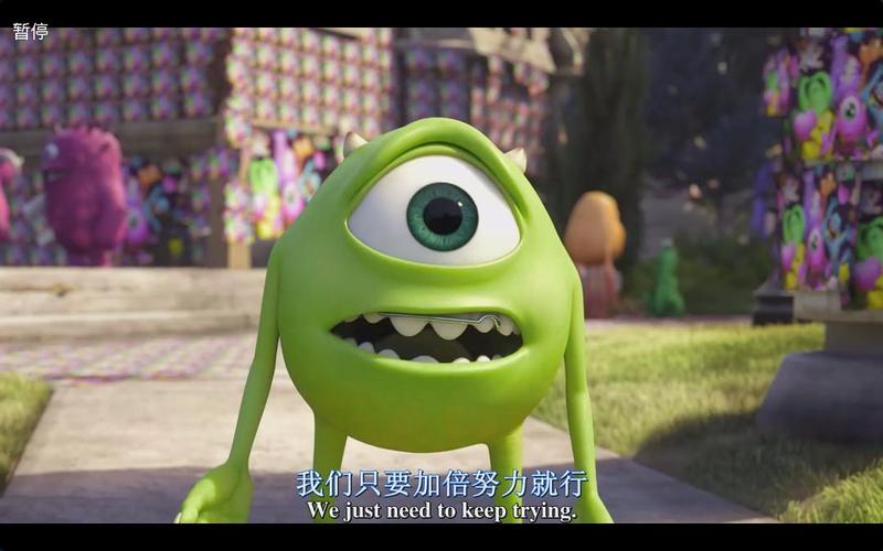 电影《怪兽大学》里的麦克和苏利文,就是成长性思维模式和固定性思维