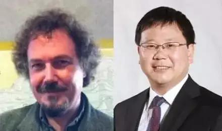 主题报告讲者 jean-daniel fekete(左), inria; 莫则尧(右),北京应用