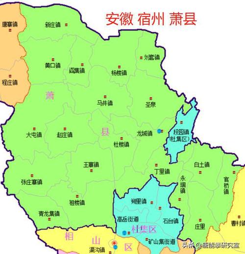 安徽宿州5区县人口,土地,工业年度统计2:砀山,萧县,泗县