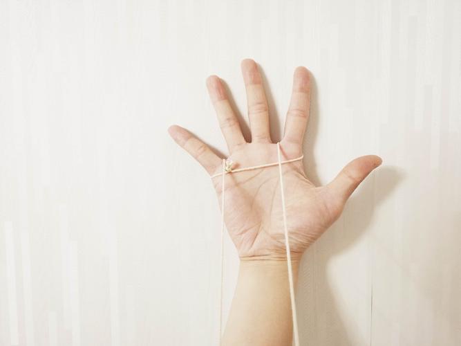 幼儿翻绳游戏分享第三期丨魔术"一拉没"