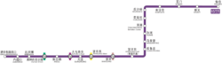 北京地铁15号线线路图