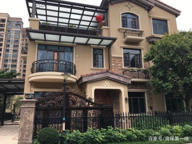 江西一线城市九江别墅实景拍摄,九江有钱人住的地方