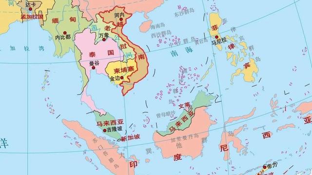 东亚包括中国,蒙古,日本,韩国,朝鲜,并没有越南,而越南是属于东南亚.