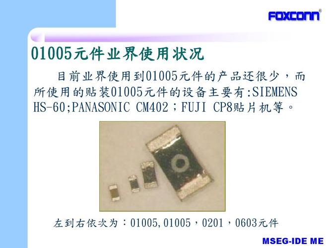 smt 01005元件贴装技术导入可行性评估报告ppt