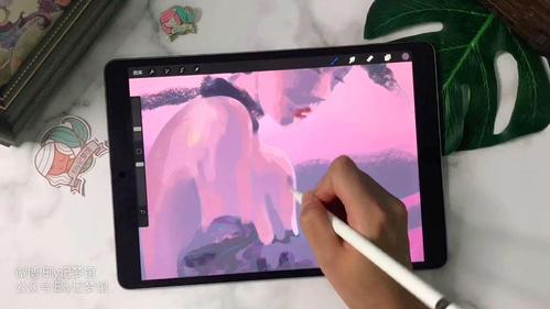 【ipad绘画】用procreate画"海琴烟"