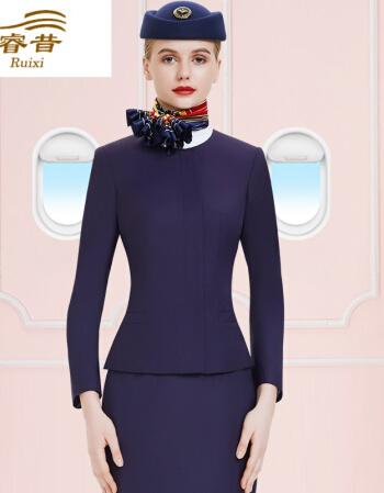 空姐制服国航东航海航南航夏装套装空乘面试职业装女高端咨询师物业
