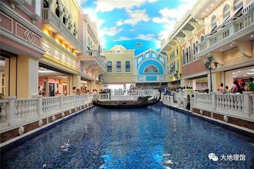 石家庄版的威尼斯水城:海悦天地商场