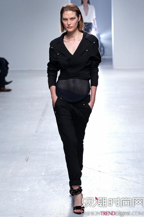 anthony vaccarello 2014巴黎春夏时装周