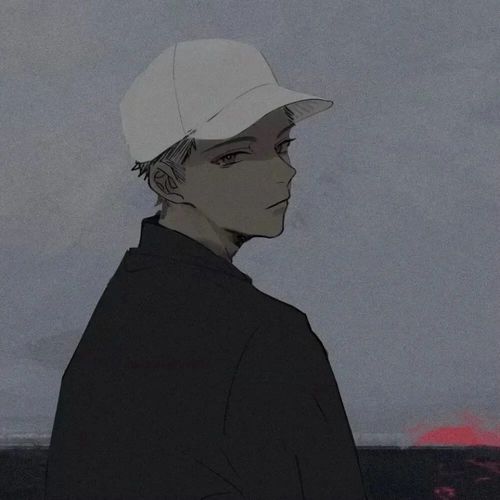 动漫男头|手绘插画风小众男生头像