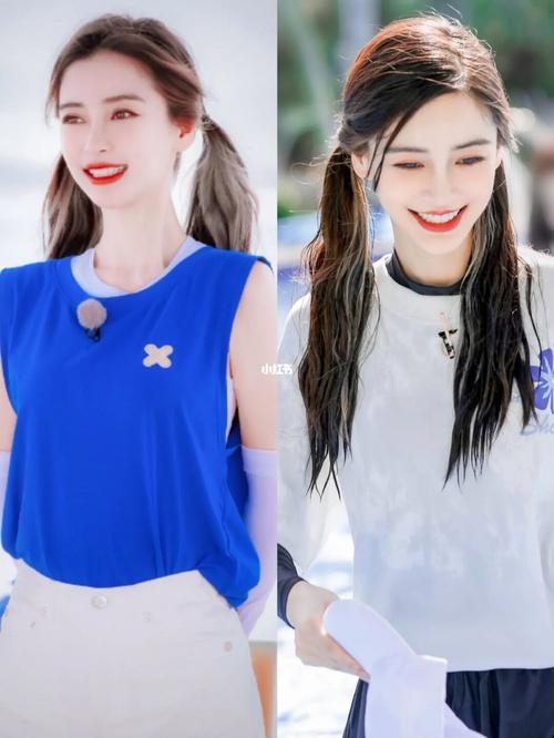 angelababy《奔跑吧》第九季穿搭合集95_angelababy