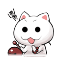 猫斯拉表情之敲木鱼