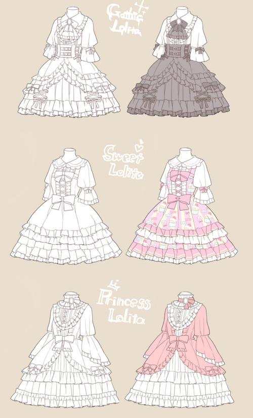 【绘画素材】动漫女生裙子怎么画?看这些就够了!