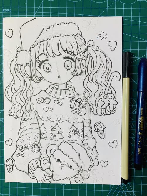 圣诞主题绘画_小红书