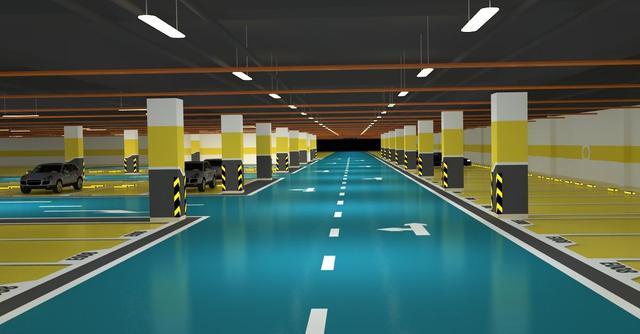 地下车库做环氧地坪漆,给车一个舒适的环境