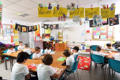 雅典国际学校(international school of athens)小学课堂的每一处空间