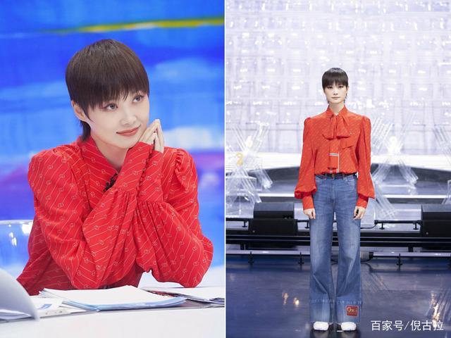 李宇春真是时尚先锋,校园女神蔡文静刚发的大片有三套