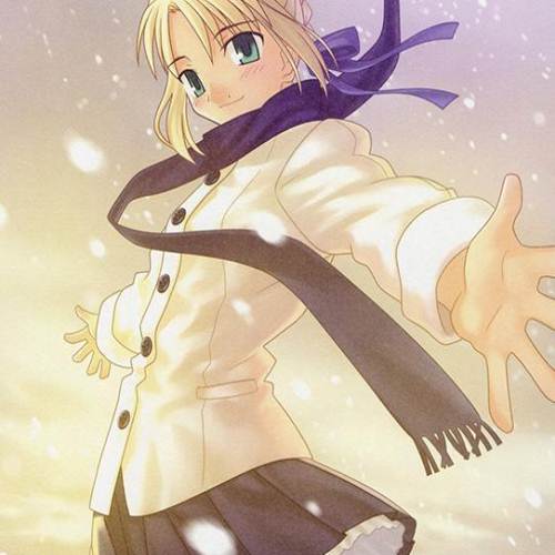 (狗蛋家)fate saber 冬季呢绒白色常服&amp