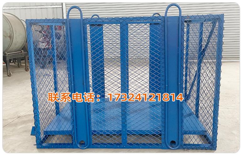 东建顺达工地高空吊笼 钢筋吊笼 上料装卸铁箱吊篮批发