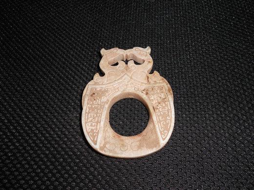 和田籽玉堂--战汉鸡心佩—高古玉藏品(2)