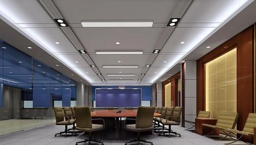 宽敞会议室室内装饰设计图片效果图