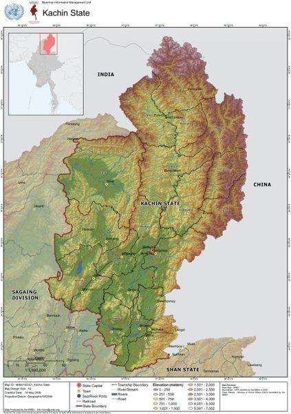 七省的居民主要是缅甸的主体民族缅族,七邦是指克钦邦,掸邦,钦邦