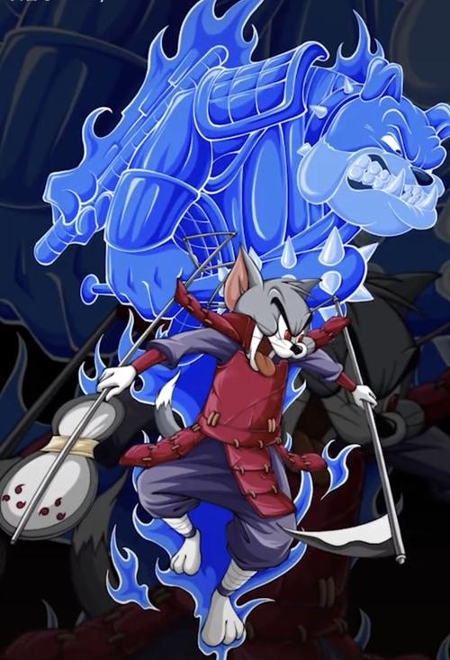 火影忍者:猫和老鼠版宇智波,看到六道汤姆,网友:这六道爱了