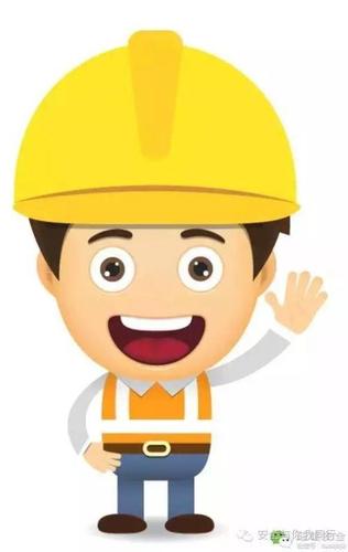 戴安全帽的卡通头像