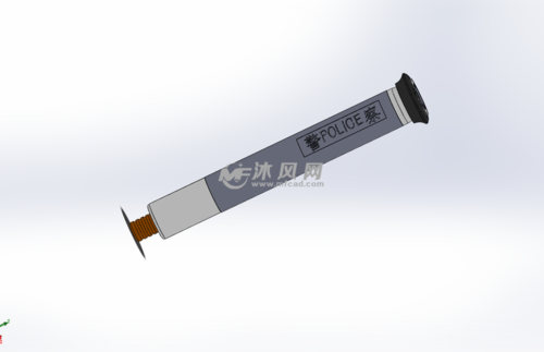 新型机械伸缩甩棍