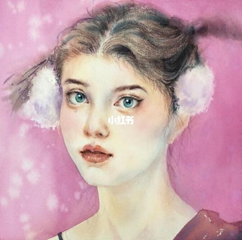 双马尾女孩04_马尾_彩铅_漫画_油画_素描_学习日常