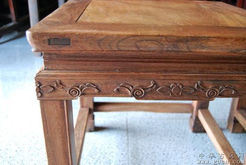 清代苏式榉木禅凳一对