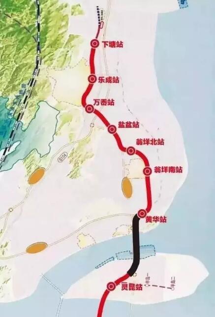 8 温州市域铁路s2线一期