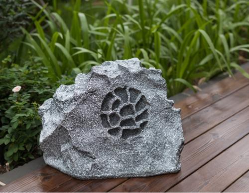 仿真石头草坪音响 室外熊猫防水草地音响 ip网络石头音响