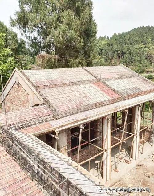 四川安岳58万回乡建中式乡村别墅,历时五个月,施工队作品展示