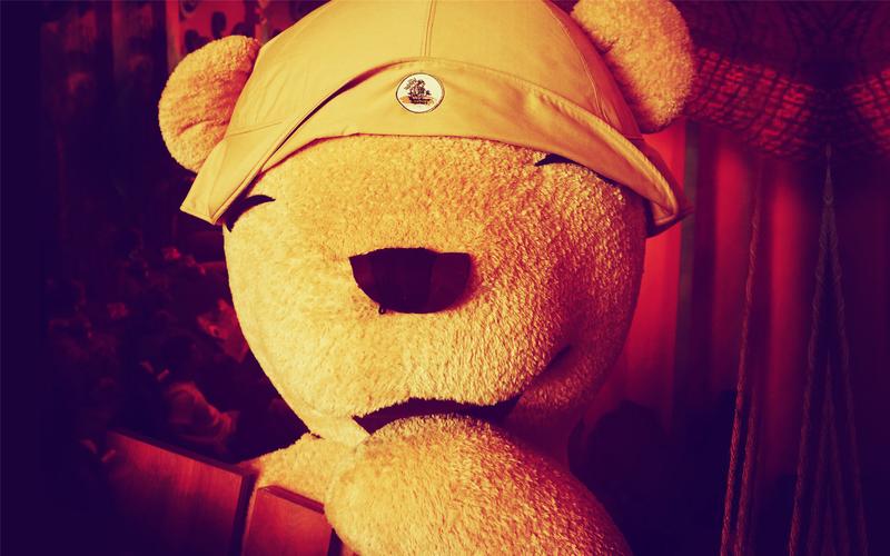 可爱的小熊玩具高清桌面壁纸