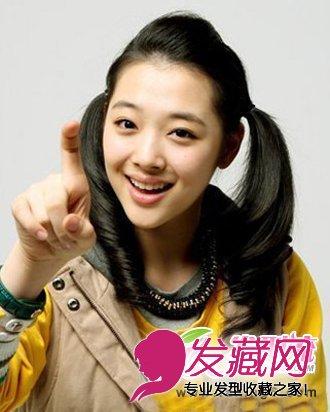 冬季流行发型图片 双马尾发型抢先看(6)