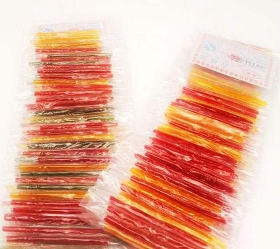 零食糖果拉丝粘牙长条儿时经典80年代糖果