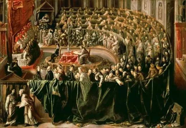 审判伽利略  也许是因为伽利略良好的认罪态度,也许是因为教皇内心的