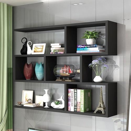 欧式挂墙墙上书架柜壁挂式悬挂玩具防滑掉柜墙壁柜挂壁式格架墙