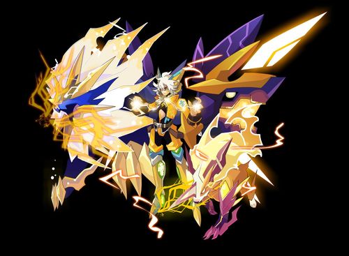 赛尔号,电系精灵王--格劳瑞