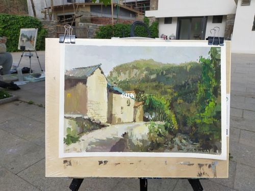 潍坊青州写生5_写生_风景画_水粉风景画_文化_绘画