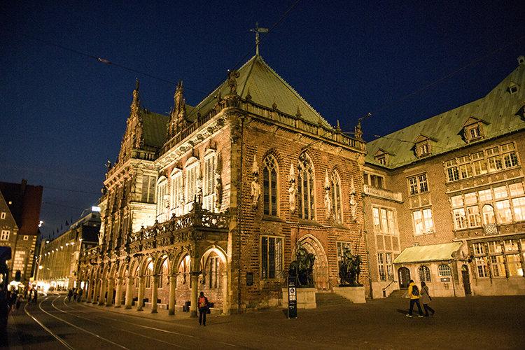 13德国不莱梅之迷人夜色共p