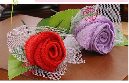 美容院毛巾最简单的叠花