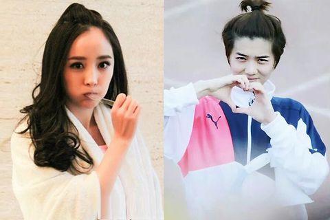 据说苹果头是杨幂的最爱,已经出现过 n 多场合,但岂不知苹果头也有