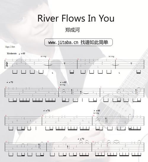 课题_riverflowsinyouukuleletabsukulele谱指弹谱吉他谱(图5)